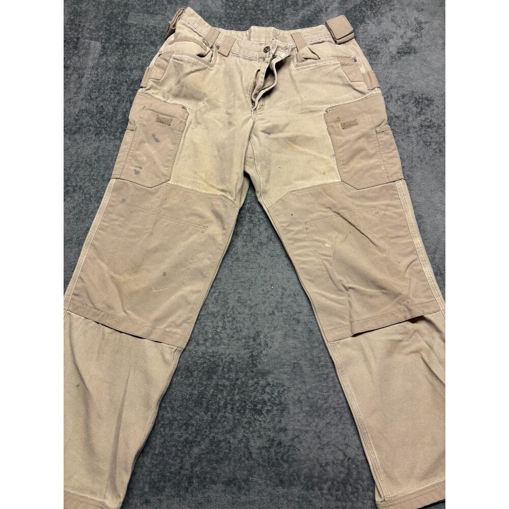 Men’s Duluth Trading Co Cargo Pants Size 42x34 STAINED